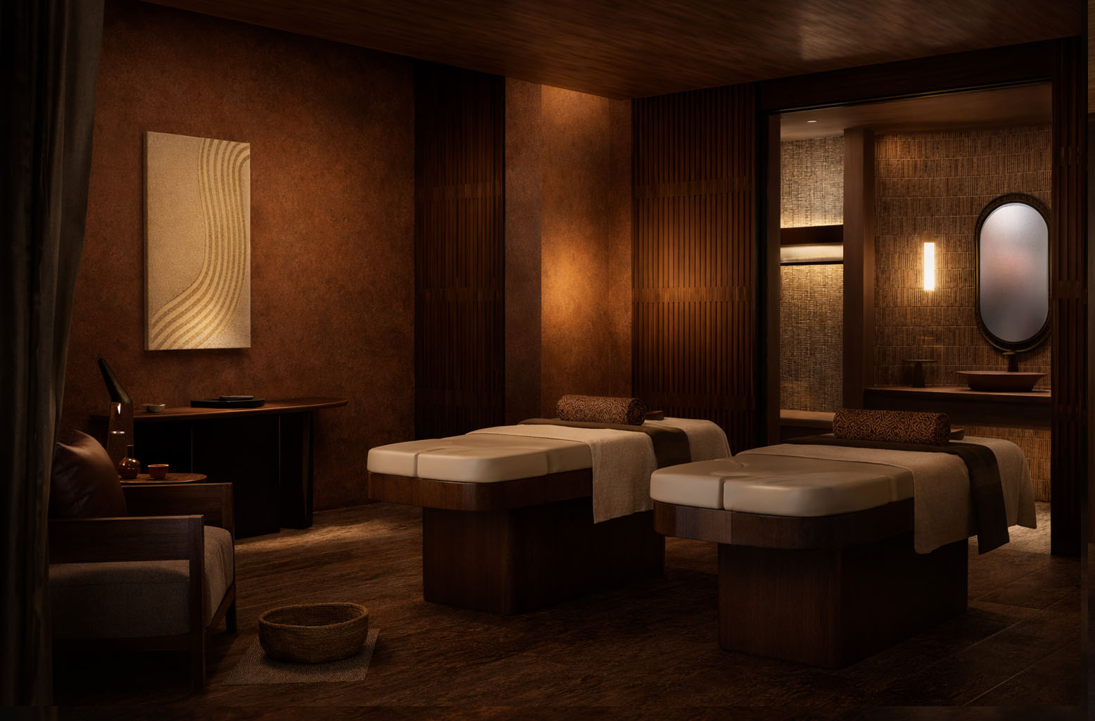 TWINPALMS TREEHOUSE SPA TREAMENT ROOM